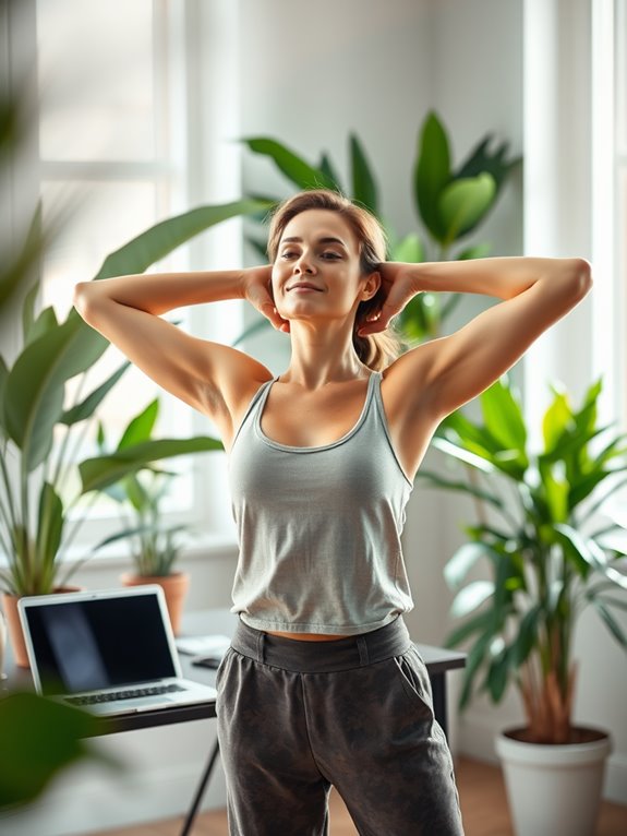 stretch for chest flexibility