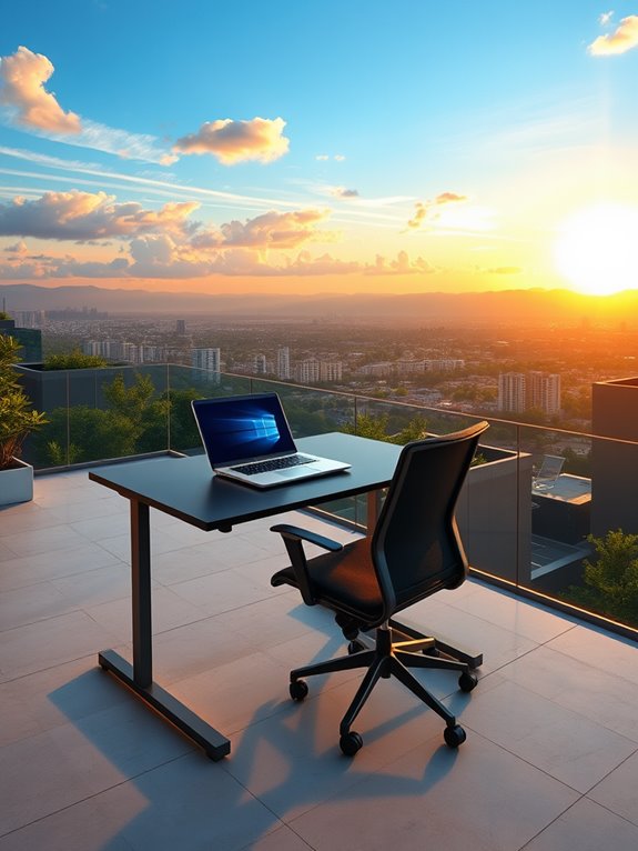 stunning rooftop workspaces views