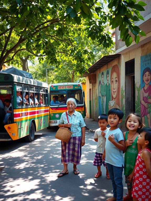 support community transit options