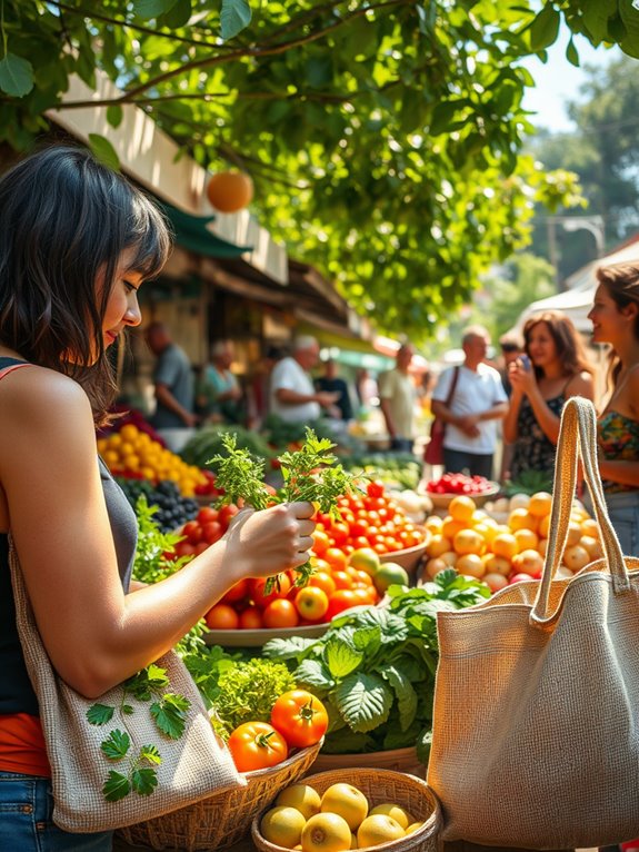 support local fresh produce