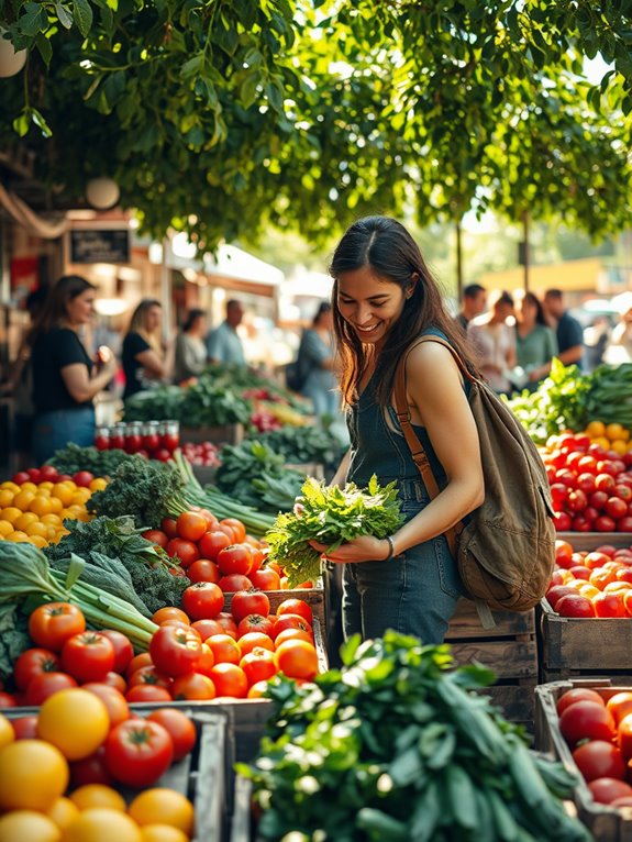 support local seasonal foods