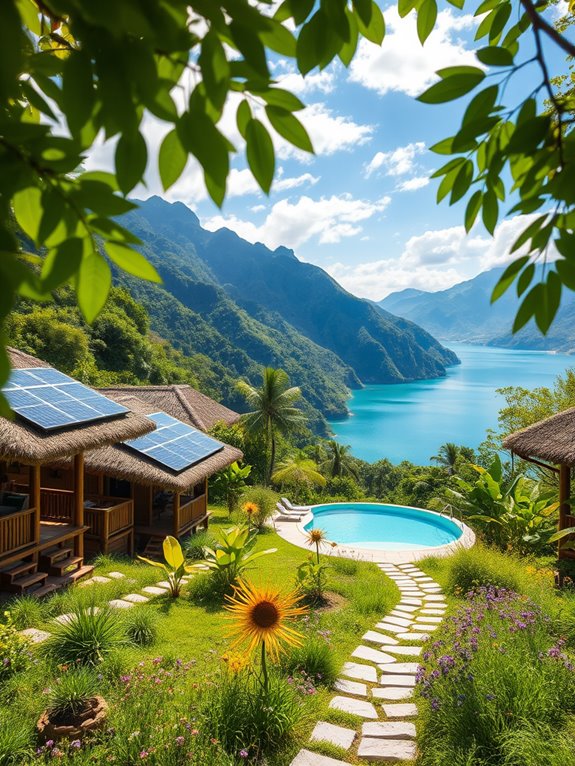 sustainable eco friendly accommodations available