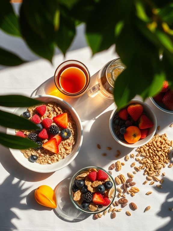 sustained energy through nutrition