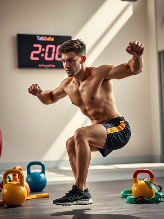 tabata workout weekly schedule
