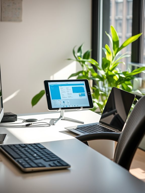 tablet configuration for efficiency