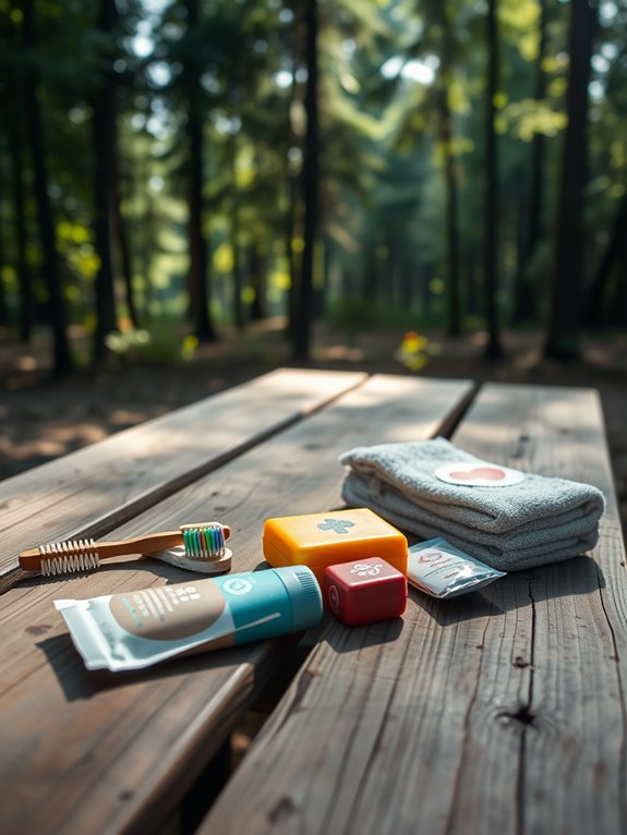 toiletries for travel essentials