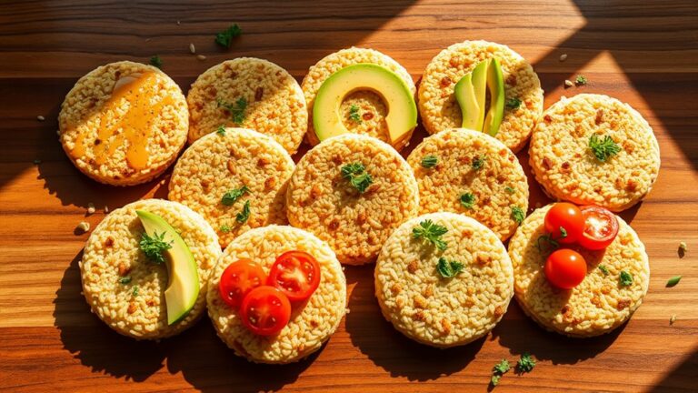 top crunchy rice cakes