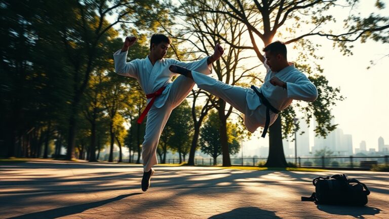 train anywhere anytime martial arts