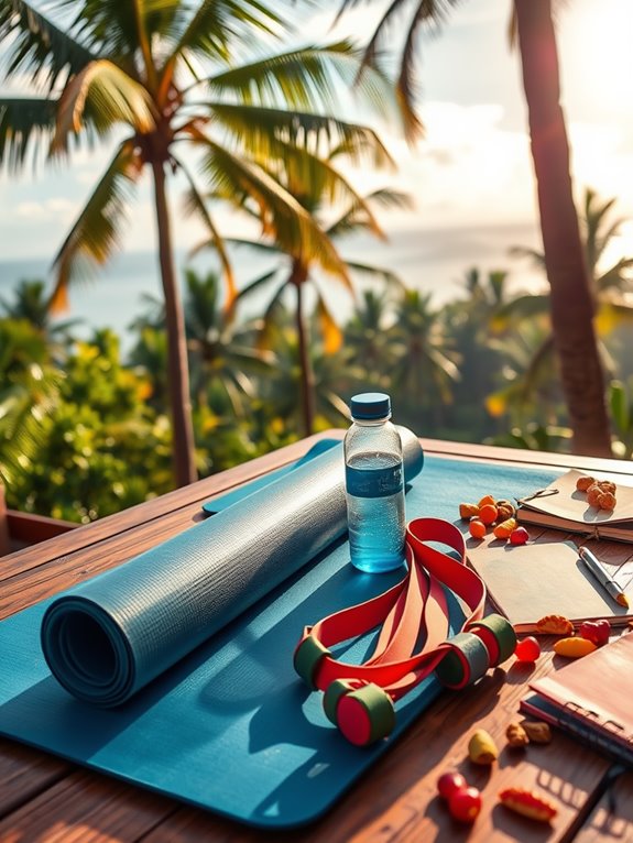 travel fitness essentials kit