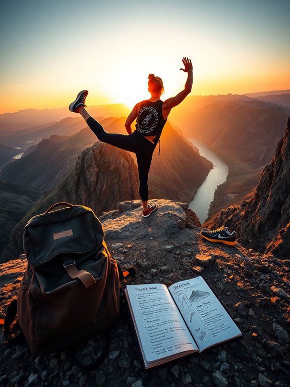 travel fitness goal setting