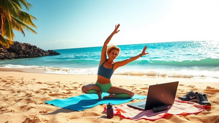 travel fitness nomad lifestyle