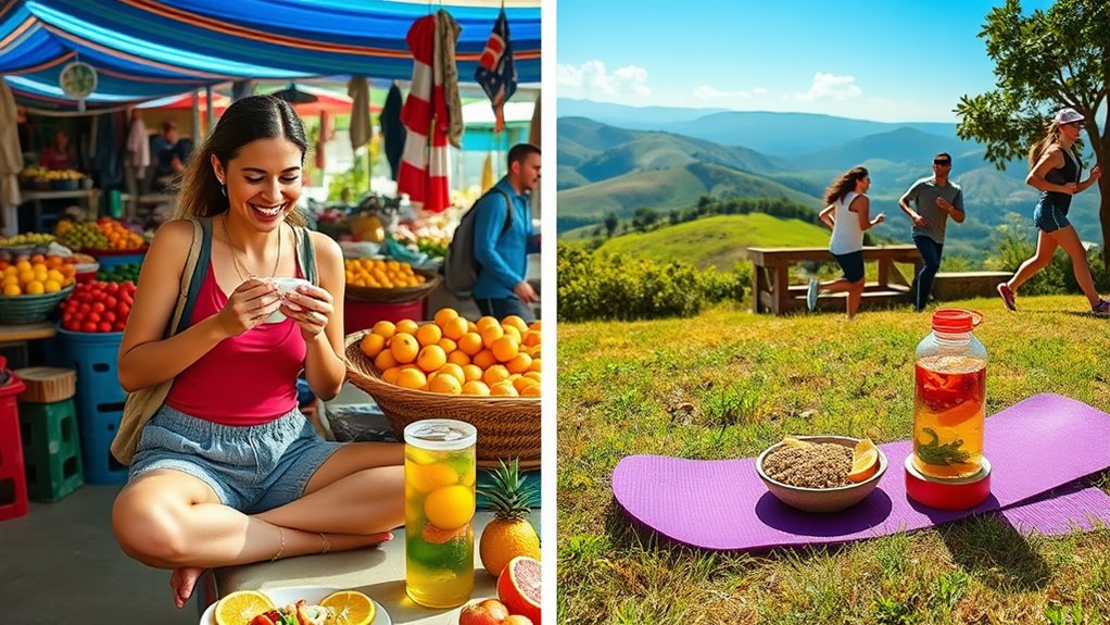 travel fitness on a budget