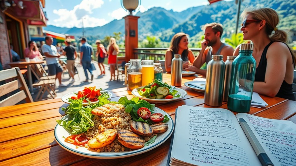 travel friendly fat loss plan