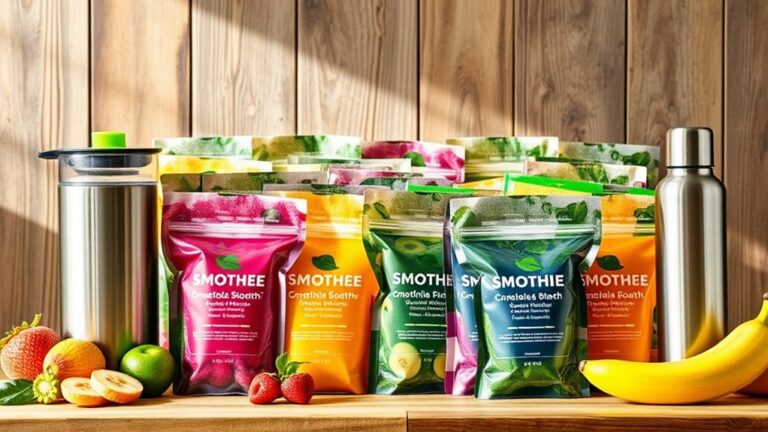 travel friendly smoothie packs