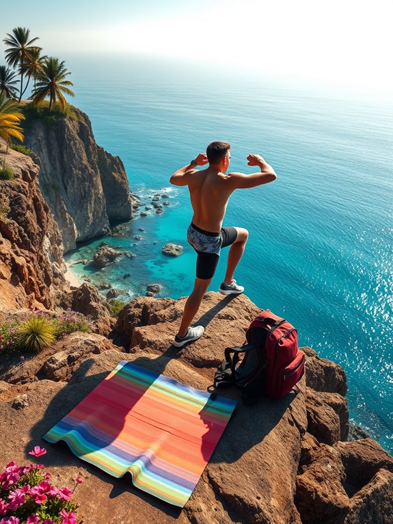 travel friendly workout routine