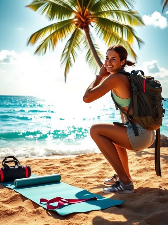 travel friendly workout routines
