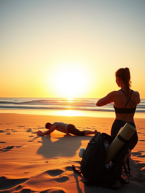 travel friendly workout routines