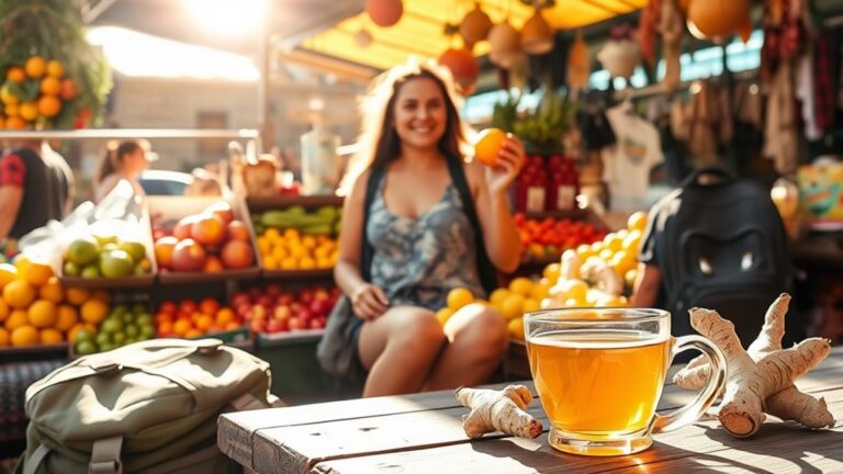 travel healthy on a budget