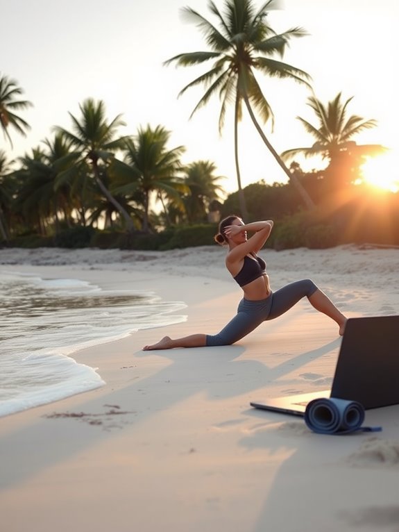 travel recovery stretching routine