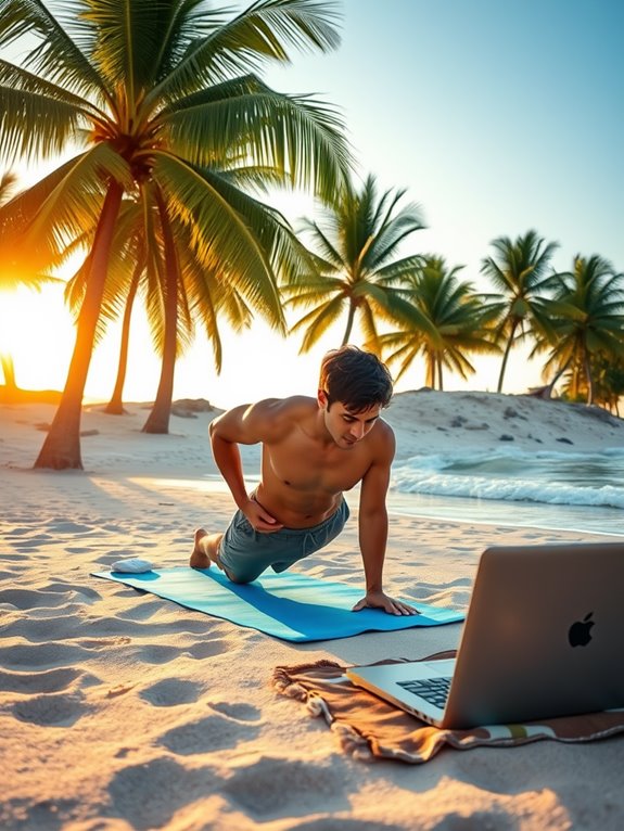 travel with strong core
