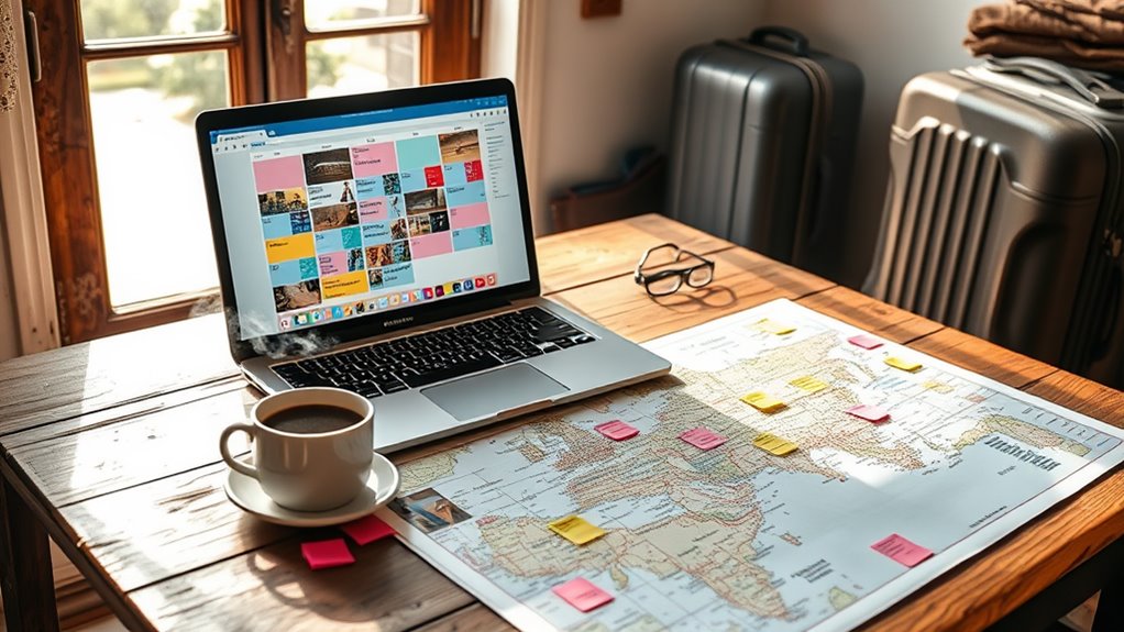 travel work schedule coordination