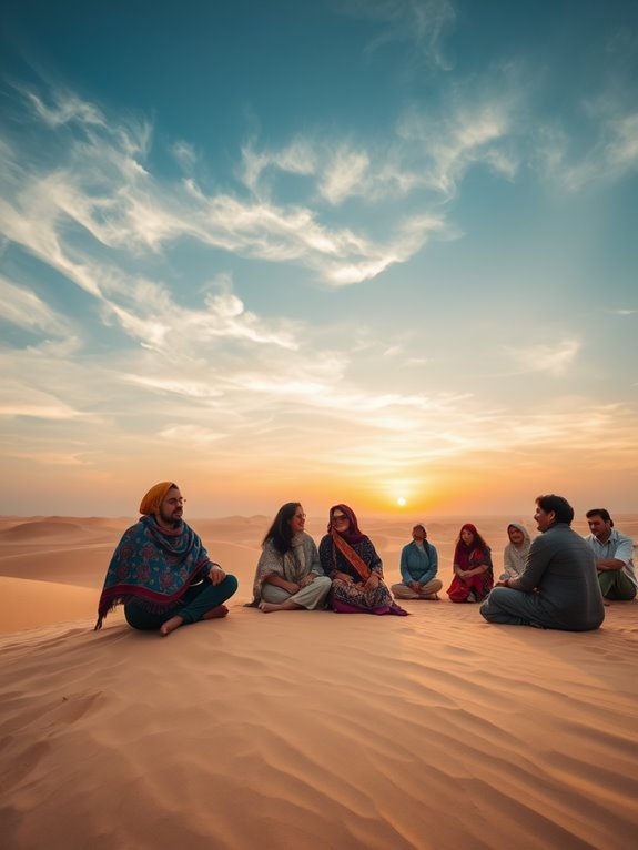 traveling and networking together