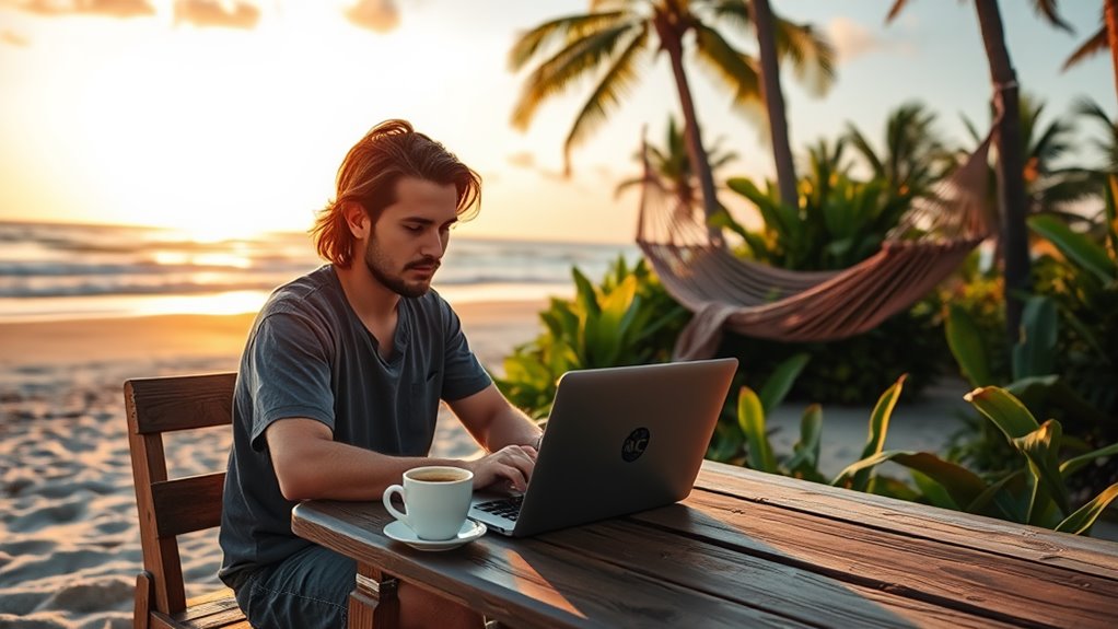 traveling while leading remotely