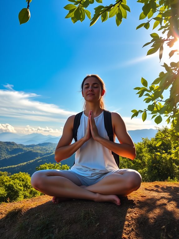 traveling with mindful breathing