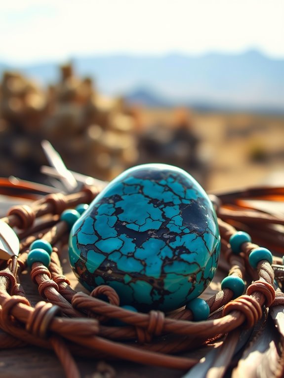 turquoise symbolizes tribal protection