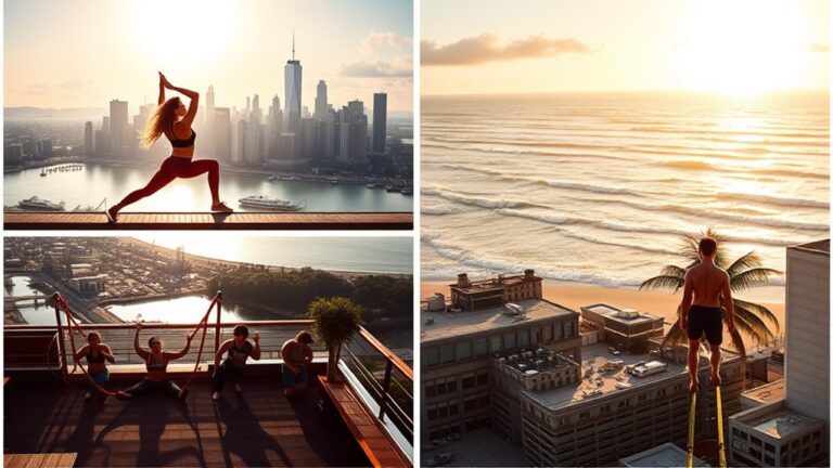 unconventional fitness routines outdoors