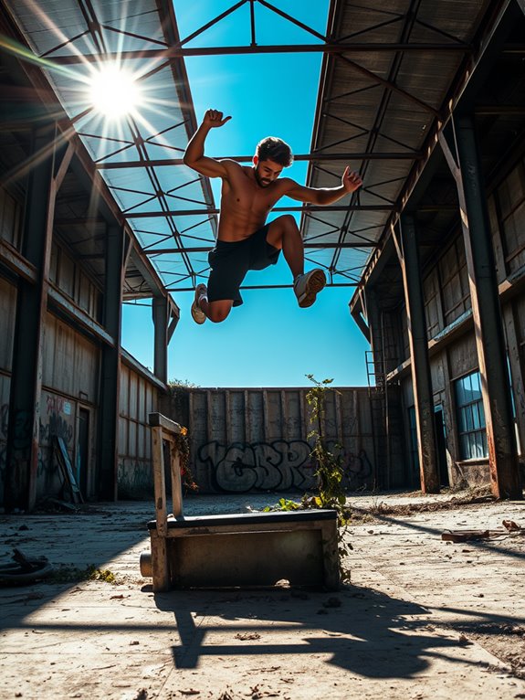 urban fitness in desolation