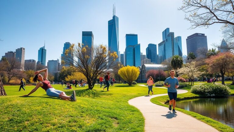 urban fitness in parks