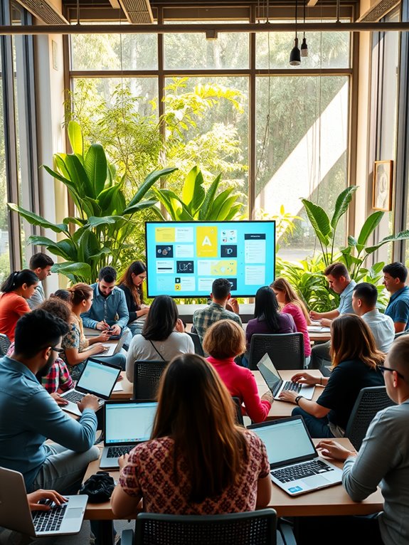 utilize digital collaboration tools