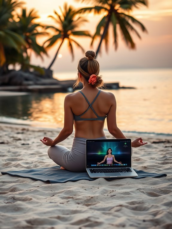 utilize digital yoga tools