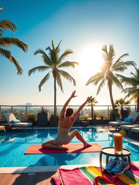 utilize hotel facilities offered