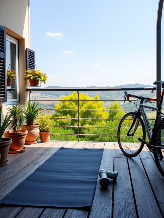 utilize outdoor spaces actively