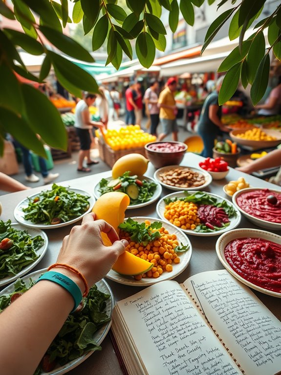 vegan travel food choices