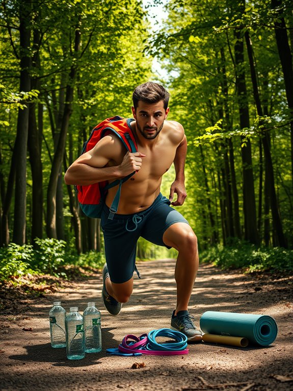 versatile fitness with backpacks