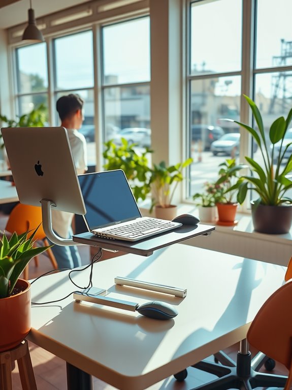 versatile workspace adaptability options