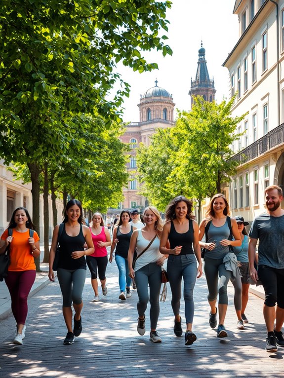 walking promotes overall health