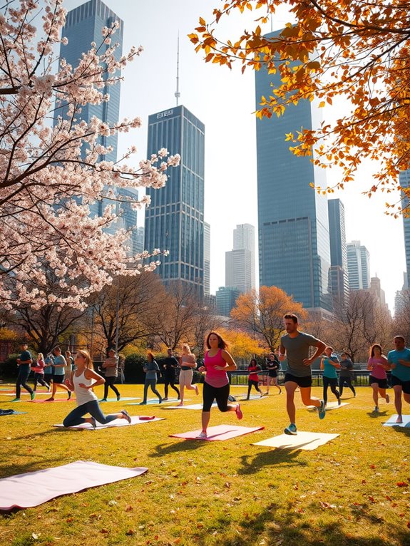 weather adapted exercise routines