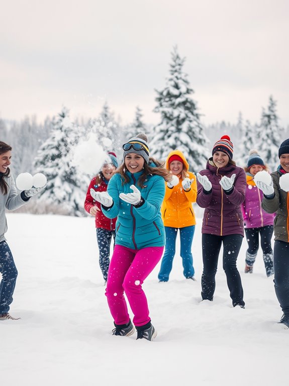 winter fitness through fun