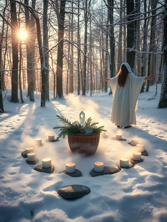 winter solstice rest rituals