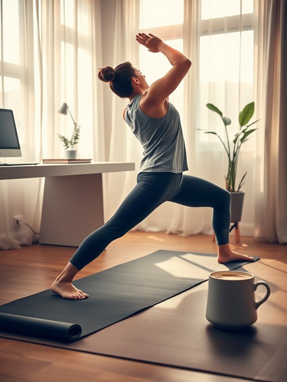 yoga for focused productivity